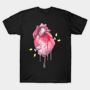 Electrifying Heart T-Shirt